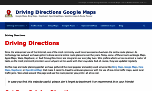 Googlemapsdrivingdirections.com thumbnail