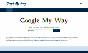 Googlemy-way.com thumbnail