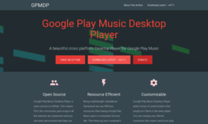 Googleplaymusicdesktopplayer.com thumbnail