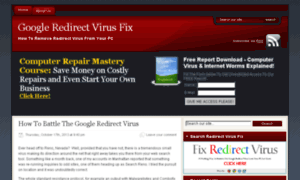 Googleredirectvirusfix.org thumbnail