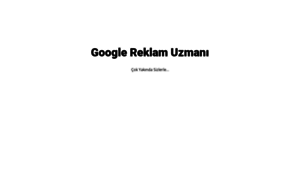 Googlereklamuzmani.com thumbnail