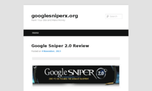 Googlesniperx.org thumbnail