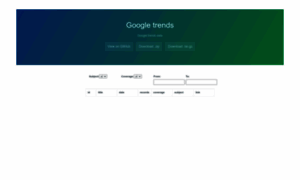 Googletrends.github.io thumbnail