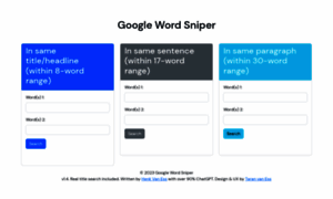 Googlewordsniper.eu thumbnail