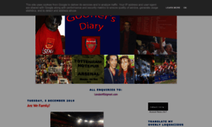 Goonersdiary.co.uk thumbnail