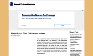 Gooodfrickinchicken.com thumbnail