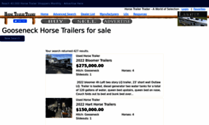 Gooseneckhorsetrailers.com thumbnail