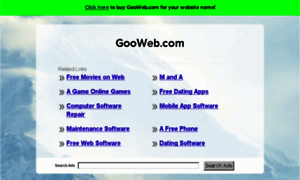 Gooweb.com thumbnail