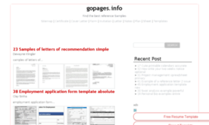 Gopages.info thumbnail