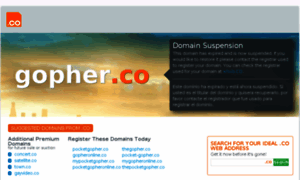 Gopher.co thumbnail