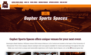 Gophersportsspaces.com thumbnail