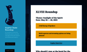 Gopherstateroundup.org thumbnail