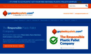 Goplasticpallets.com thumbnail