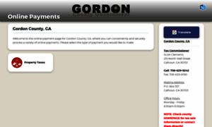 Gordoncountyga.governmentwindow.com thumbnail