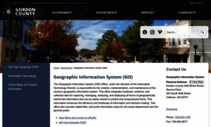 Gordoncountygis.org thumbnail