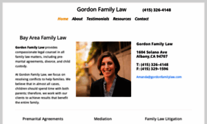 Gordonfamilylaw.com thumbnail