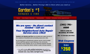 Gordons1service.com thumbnail