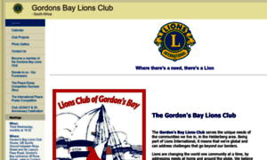 Gordonsbaylions.co.za thumbnail