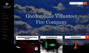 Gordonsvillefirecompany.com thumbnail