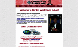 Gordonwestradioschool.com thumbnail