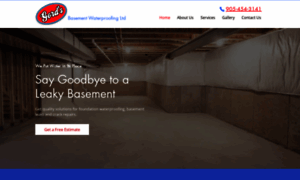 Gordsbasementwaterproofing.ca thumbnail