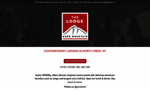 Goremountainlodge.com thumbnail