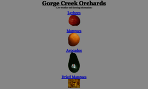 Gorgecreekorchards.com.au thumbnail