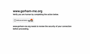 Gorham-me.org thumbnail