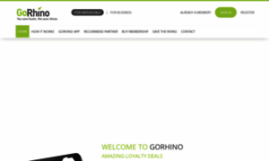 Gorhino.co.za thumbnail