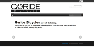 Goridebicycles.com thumbnail