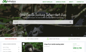 Gorilla-tracking-safaris.com thumbnail