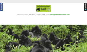 Gorillanaturesafaris.com thumbnail