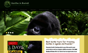 Gorillasinbwindi.com thumbnail