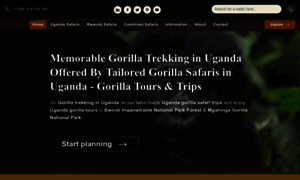 Gorillatrekking-uganda.com thumbnail