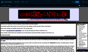 Gorillaz-news.livejournal.com thumbnail