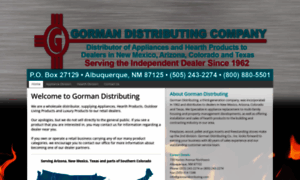 Gormandistributing.com thumbnail