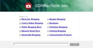 Gormarstore.info thumbnail