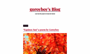 Goroyboy.wordpress.com thumbnail