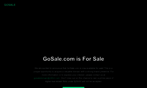 Gosale.com thumbnail