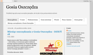 Gosiaoszczedza.blogspot.com thumbnail