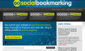 Gosocialbookmarking.com thumbnail