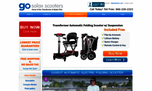 Gosolaxscooters.com thumbnail