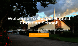 Gospelbaptistchristianschool.com thumbnail