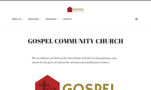 Gospelcommunityobx.com thumbnail