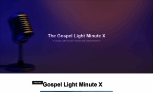 Gospellightminute.wordpress.com thumbnail