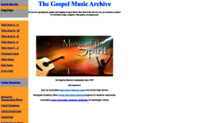 Gospelmusic.org.uk thumbnail