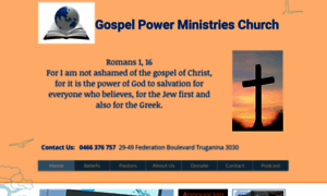 Gospelpowerministrieschurch.org.au thumbnail