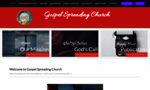 Gospelspreadingchurch.org thumbnail