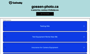 Gossen-photo.ca thumbnail