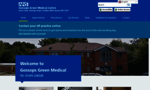 Gossopsgreenmedical.co.uk thumbnail